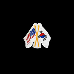 USA / KOREA FLAG PATCH