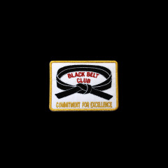  BLACK BELT CLUB PATCH