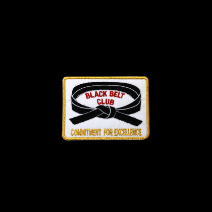  BLACK BELT CLUB PATCH