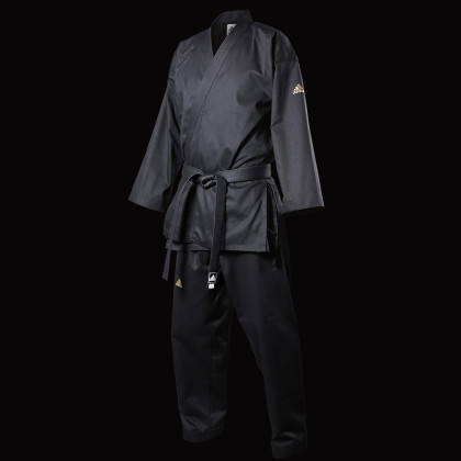 Adidas Open Taekwondo Black Uniform 