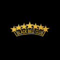 BLACK BELT CLUB WITH 7 STARS  PATCH