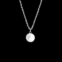 SILVER YING YANG NECKLACE