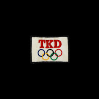 TKD OLYMPIC 5 RINGS PATCH