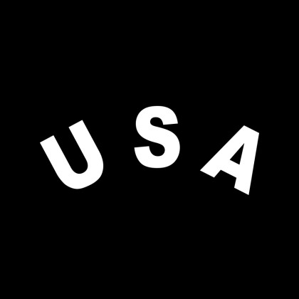 DECAL LETTERING - USA (ARCH)